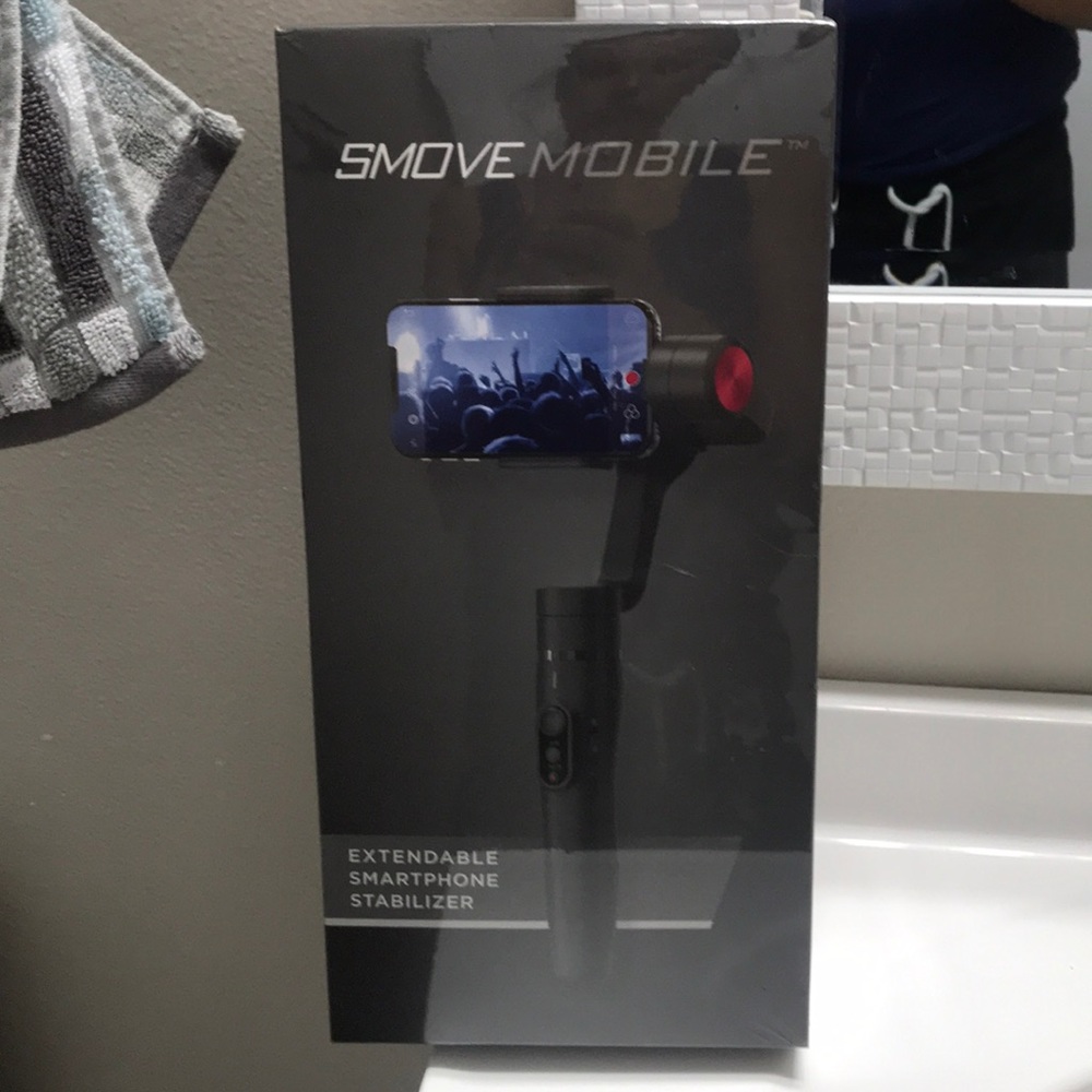 Smove mobile expandable smart phone stabilizer